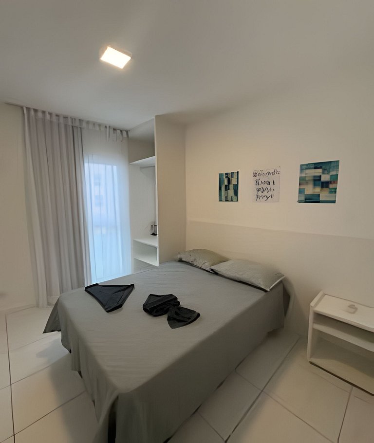 Flat 1 quarto em Muro Alto