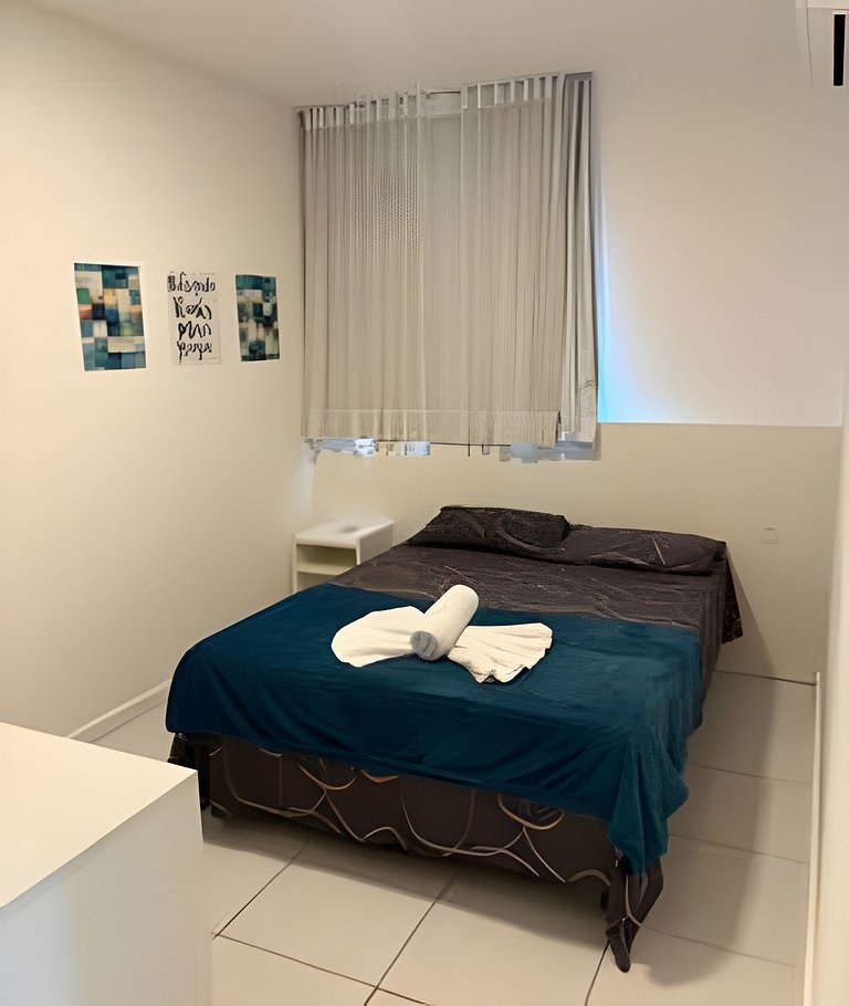 Flat 2 quartos em Muro Alto