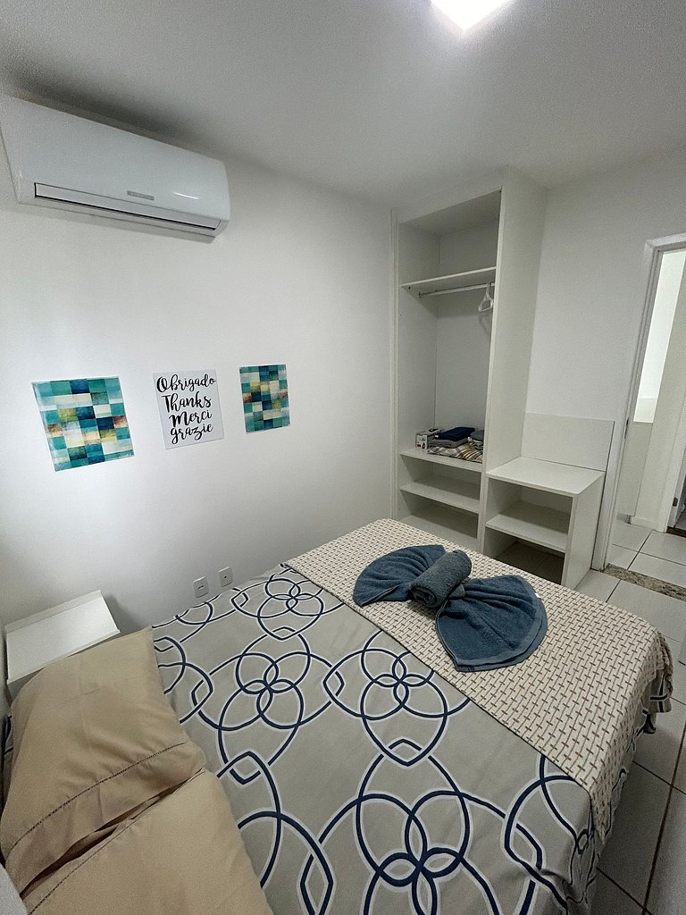 Flat 2 quartos em Muro Alto